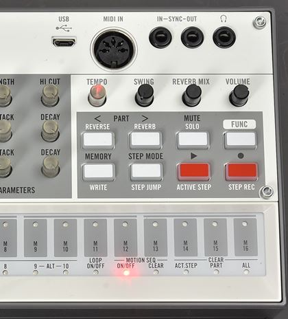 Korg-Volca Sample 2, boxed w/decksaver